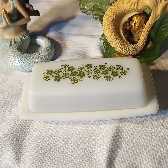 Pyrex Marigold Meadows Butter Dish - Picture 1 of 7